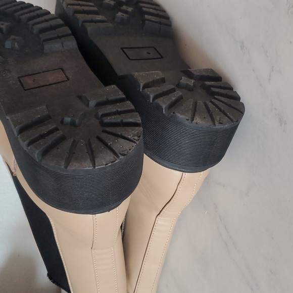 MIA Women’s Lenia Chelsea Platform Boots RUN BIG fit like a 9/9.5 - Picture 11 of 11